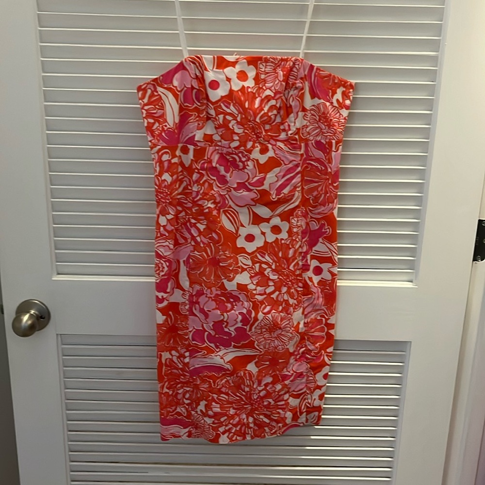 Lilly Pulitzer strapless dress